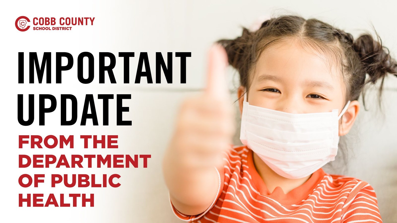 update from the Department of Public Health DPH